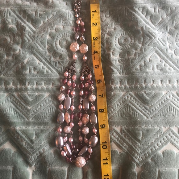 Robert Rose pink necklace - Picture 5 of 5